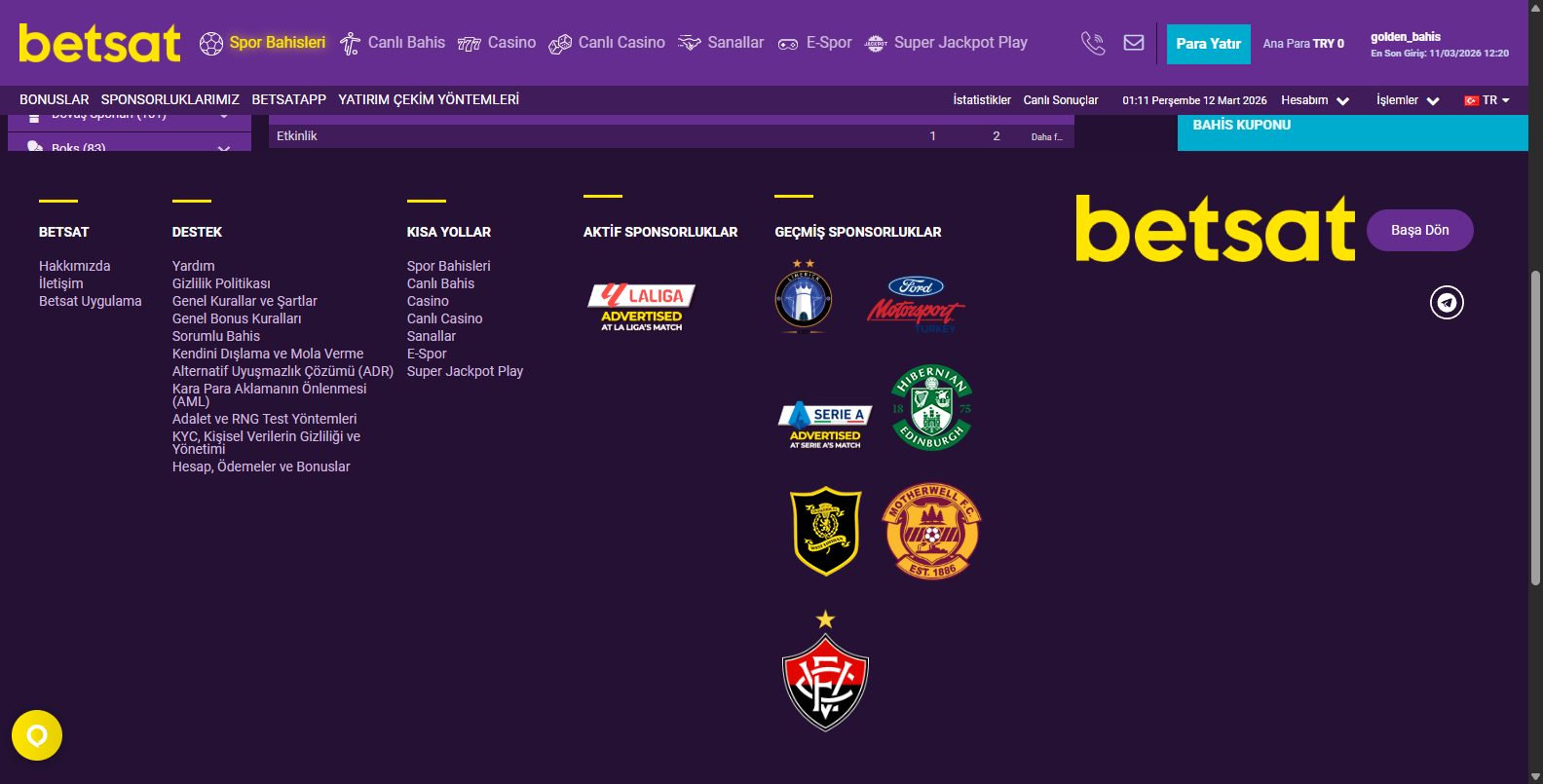 Betsat Çevrimsiz Bonus