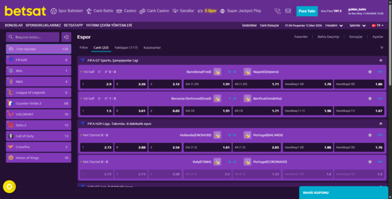 Betsat Çevrimsiz Bonus