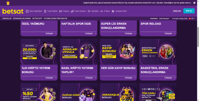 Betsat Canlı Bahis Maçları ve Kupon Yapma
