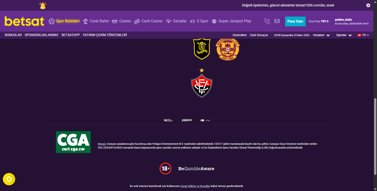 Betsat Yeni Bonuslar