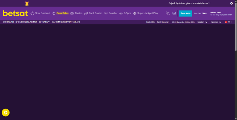 Betsat Deneme Bonusu