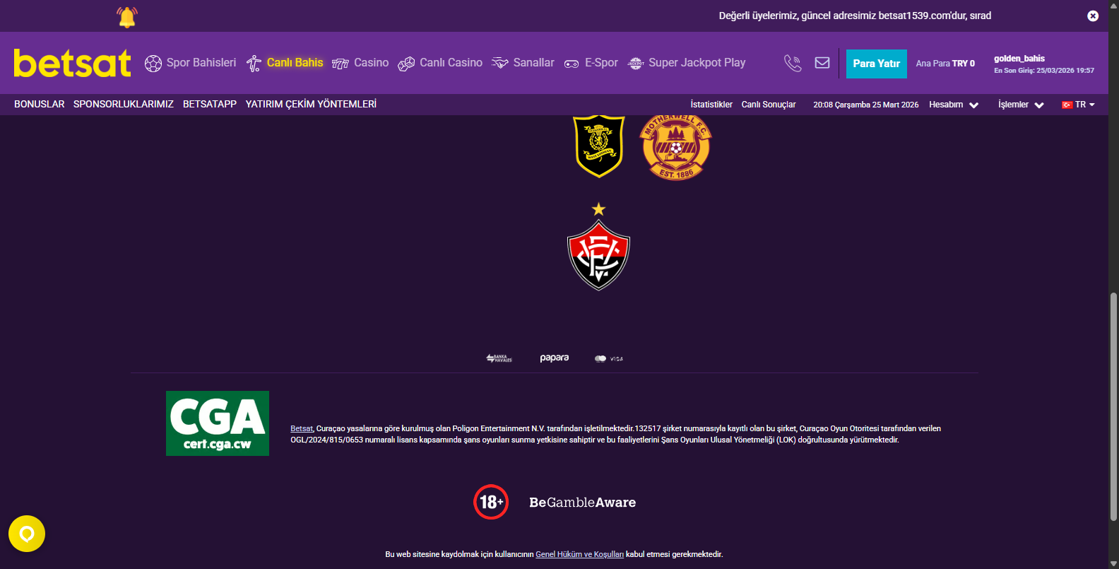 Betsat Yeni Bonuslar